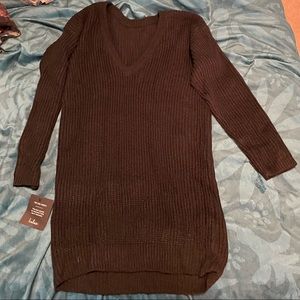 NWT Lulu's Bringing Sexy Back Sweater Dress